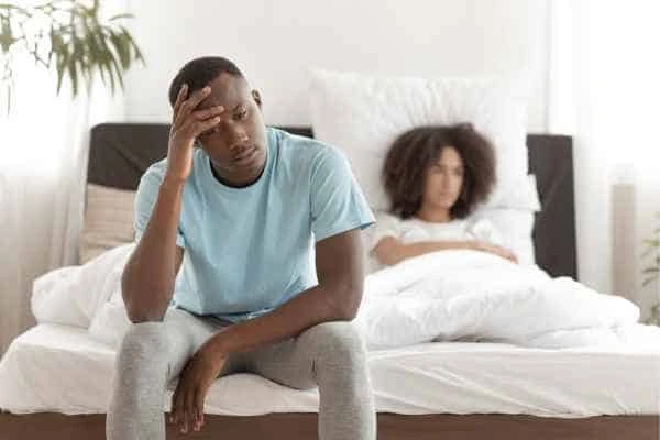 Man upset about ED symptoms Essex