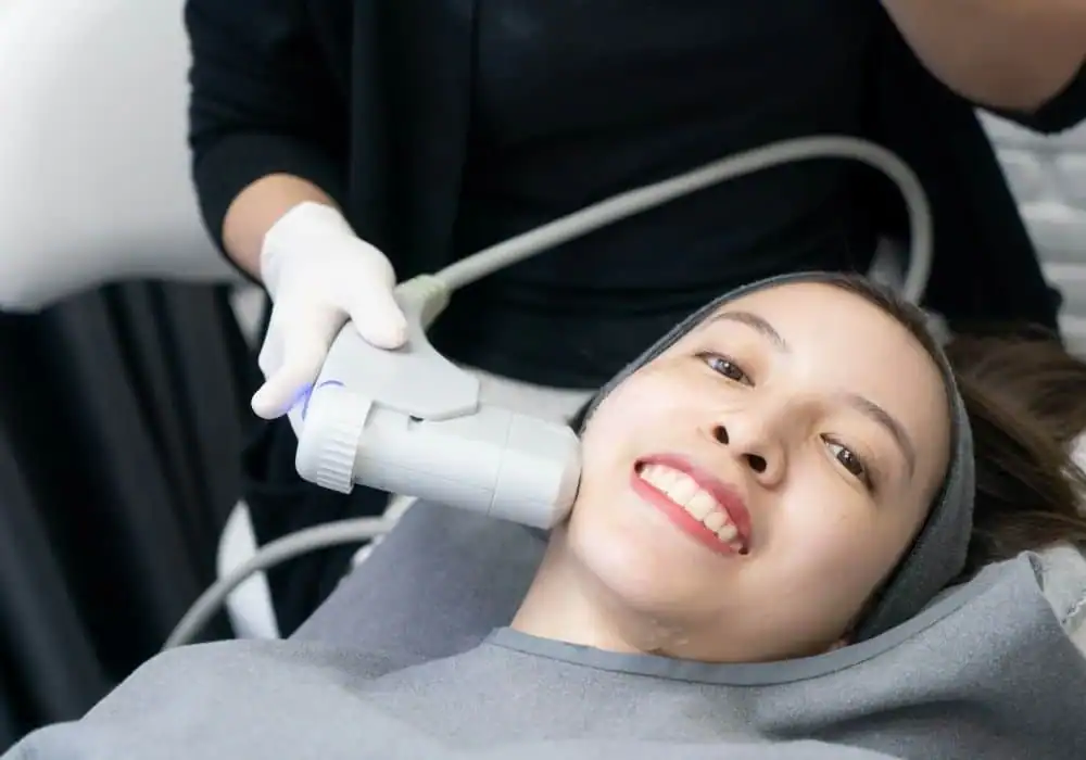 HIFU treatment Essex in progress