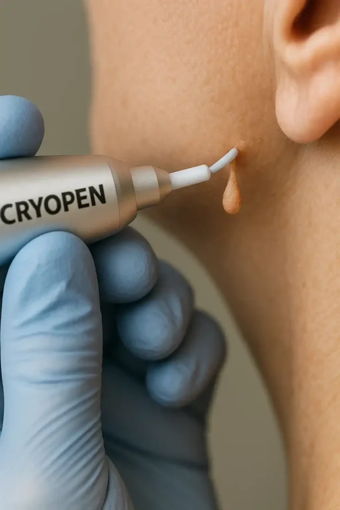 Cryopen for skin tags removal Essex speak to our team today!