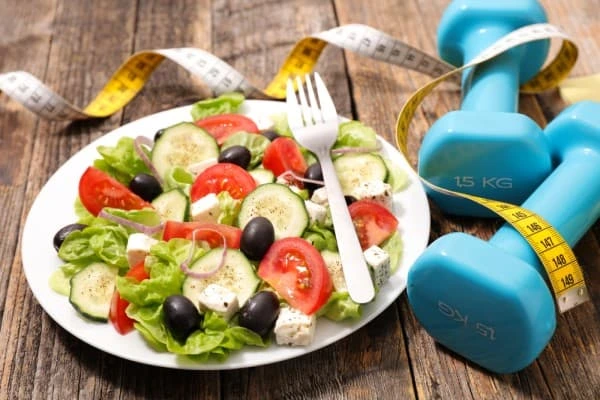 Example of good diet and exercise Essex