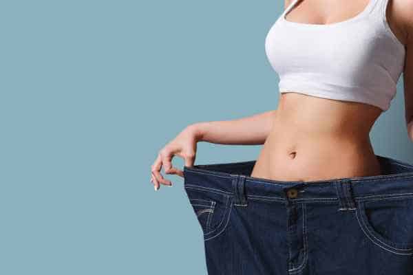 woman after fat reduction treatment Essex