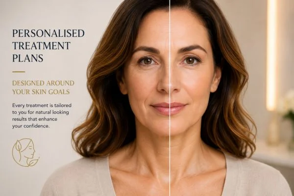 Before and after results of Collagen Lift Therapy Essex