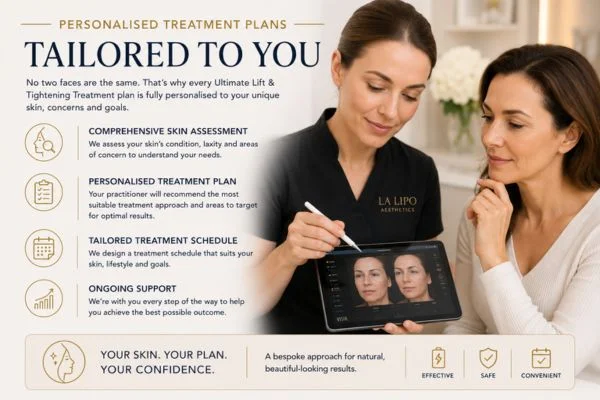 book a consultation about your ultimate lift and tighten treatment Essex