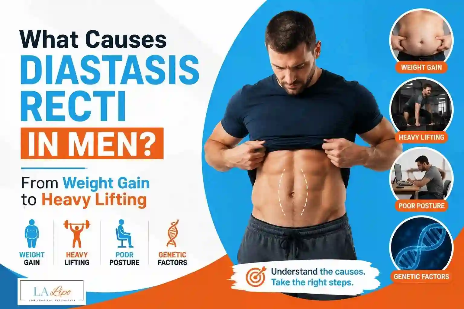 What Causes Diastasis Recti in Men? From Weight Gain to Heavy Lifting Essex